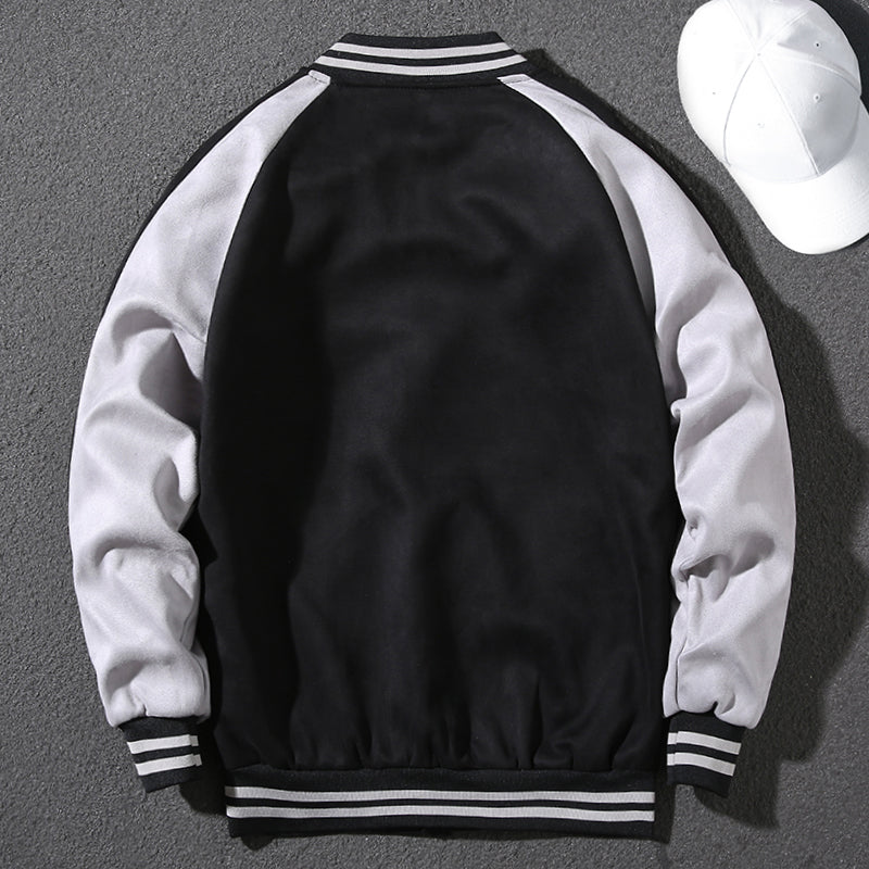 Handsome Baseball Uniform Casual Versatile Jacket
