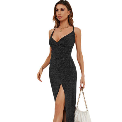 Summer fashion hottie sexy suspender dress for women