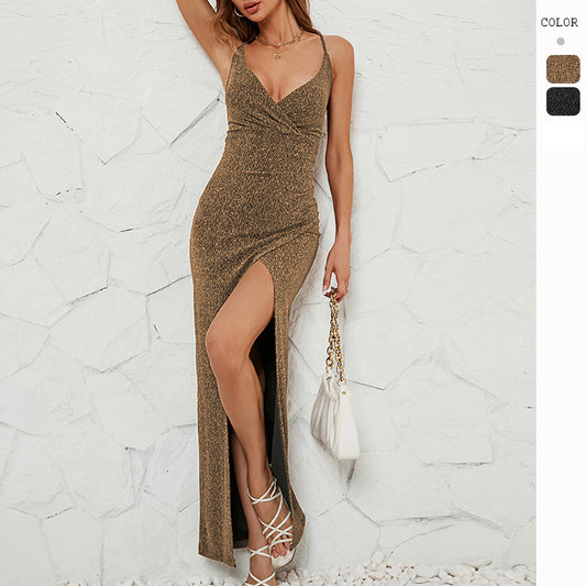 Summer fashion hottie sexy suspender dress for women
